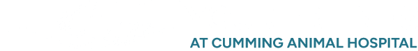 Your Friends Cumming AnimalHospital Logo White Version